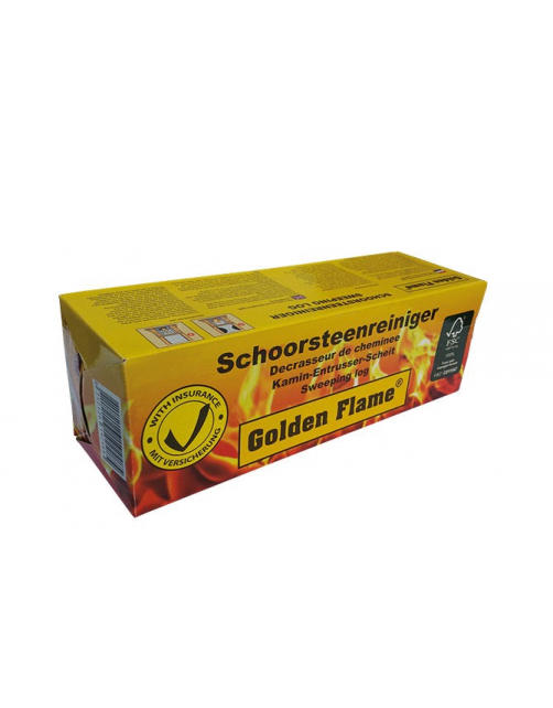 Golden Flame Schoorsteencleaner - Brandstof-verwarming - Brandt Ca. 1.5 Tot 2 Uur
