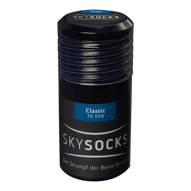 Skysocks classic 70den AD 40 / 41 black, 2 St