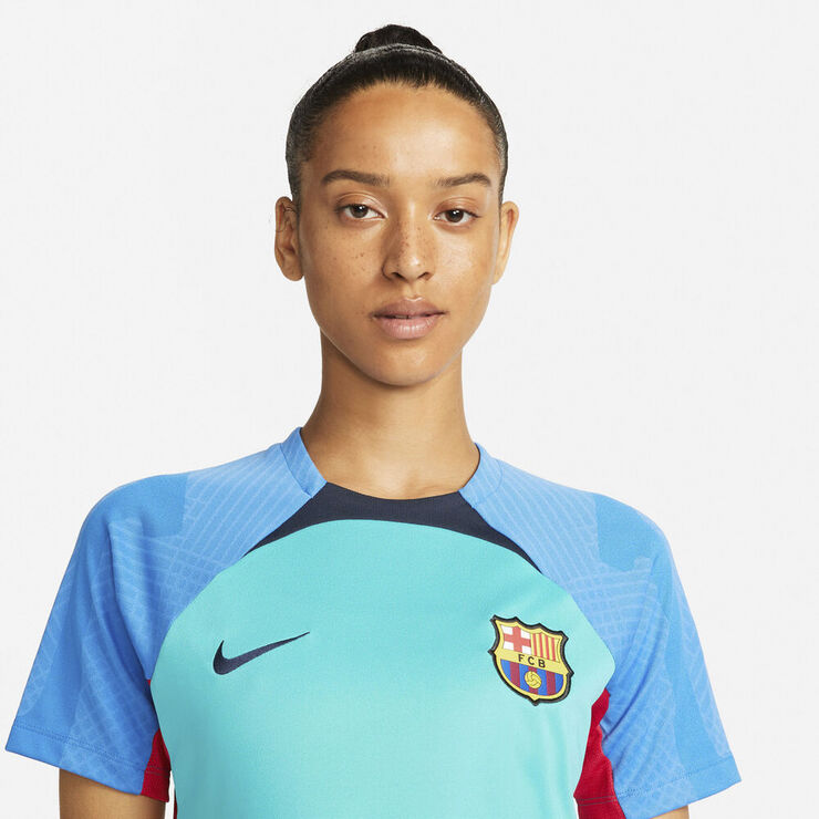 Nike Fc Barcelona Strike Dri Fit T Shirt Blå