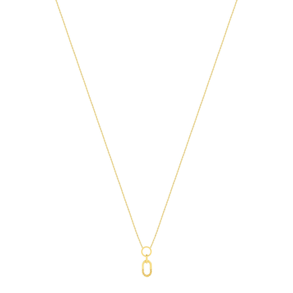Collier or 375 jaune 45 cm