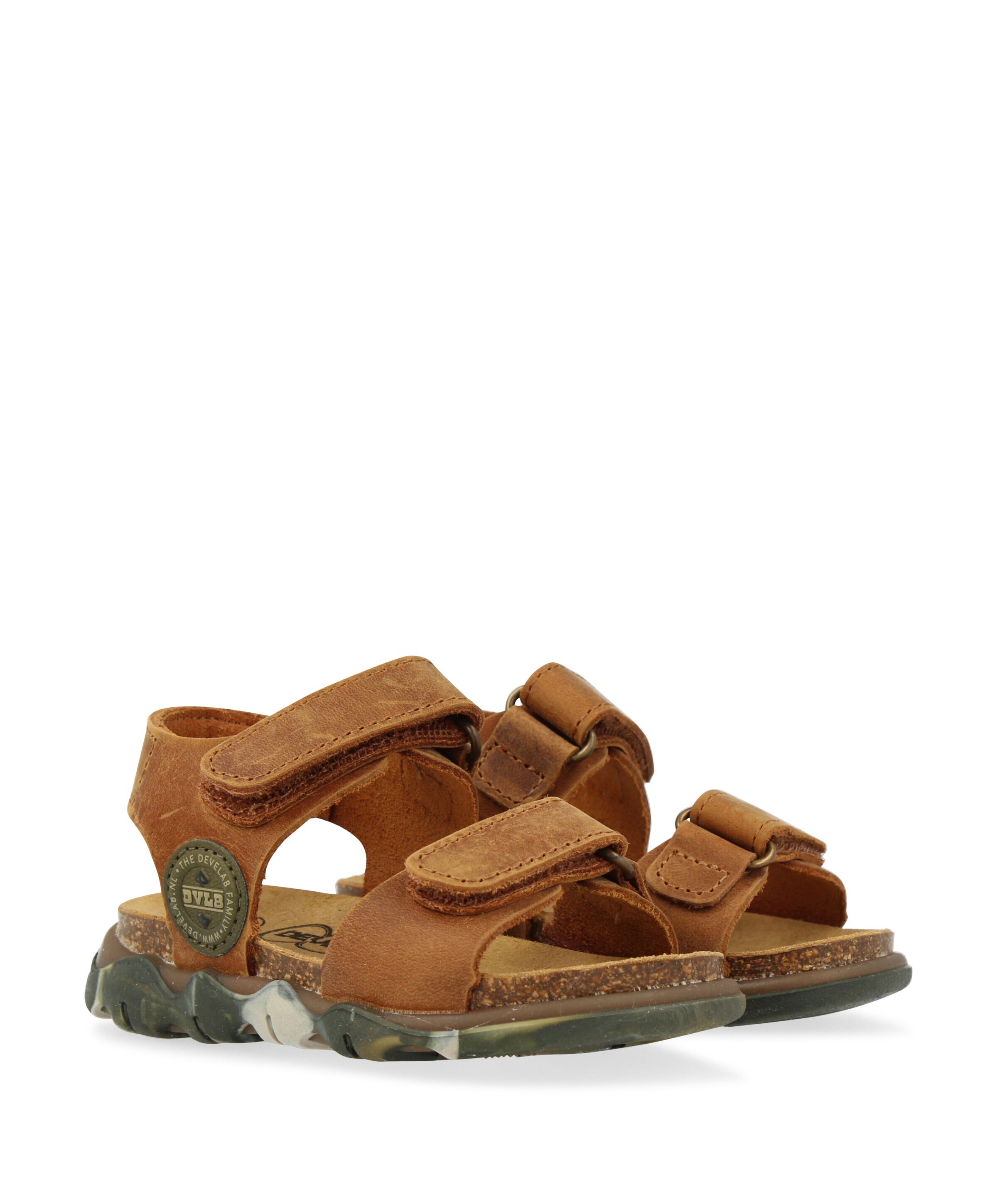 Develab jongens sandalen bruin