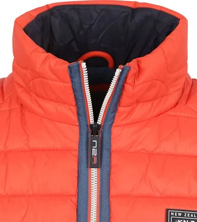 NZA Bodywarmer Harvey Rood Oranje 25AN820-1510 kopen