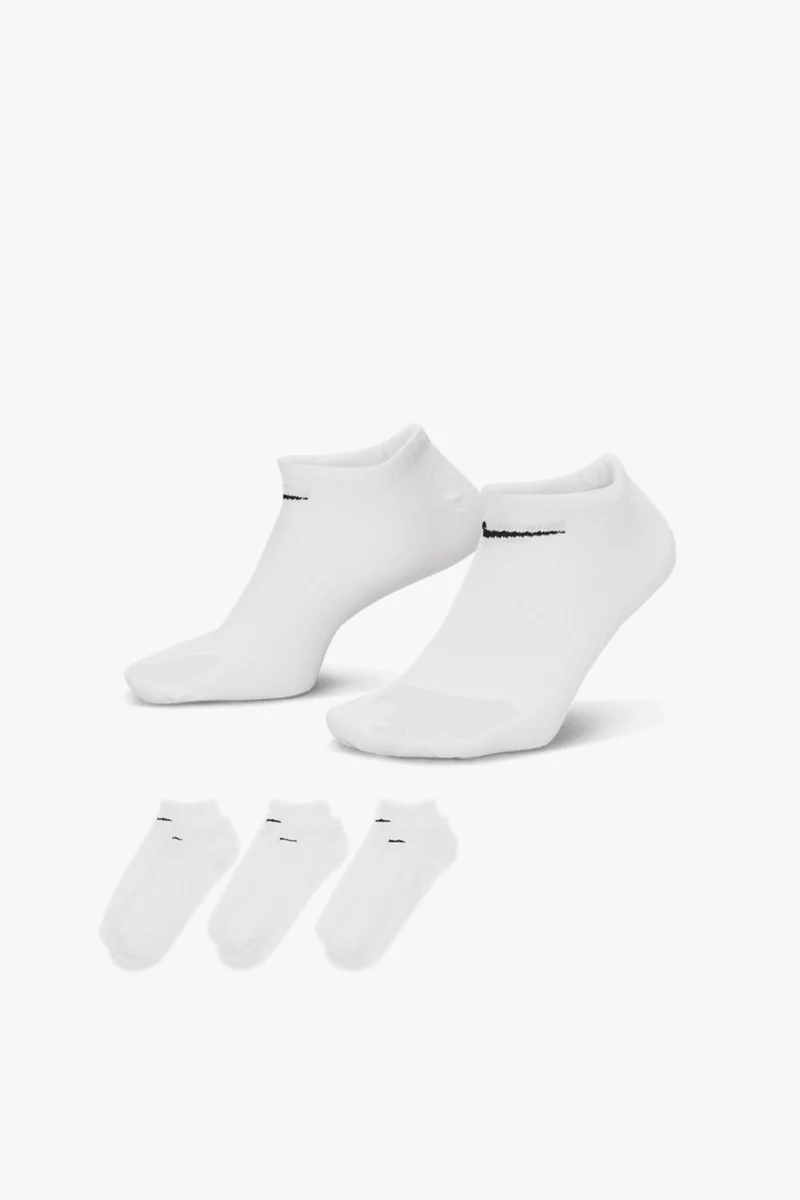 Nike 3-Pack Everyday Lightweight No-Show 42.5-45.5 Socken