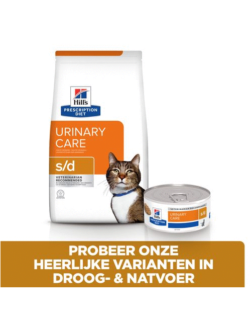 Hill's Prescription Diet S\/D Urinary Care Zak Kip - Kattenvoer