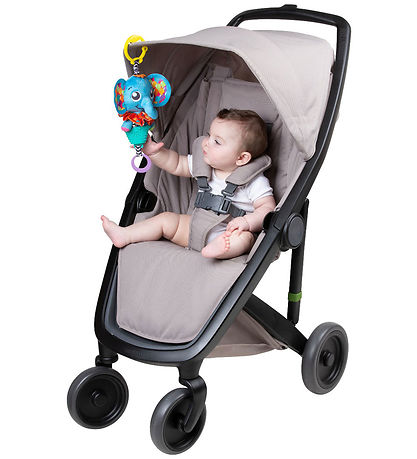 Playgro Kinderwagenanhänger m. Musik - Elly Elephant