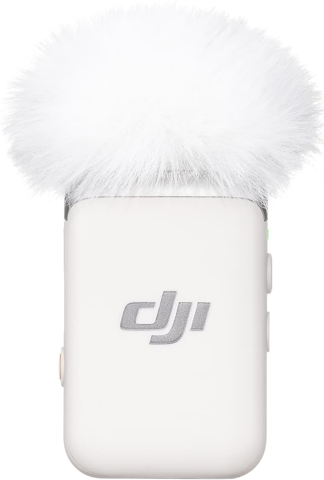 DJI Mic 2 trådløs mikrofonmodtager (hvid)