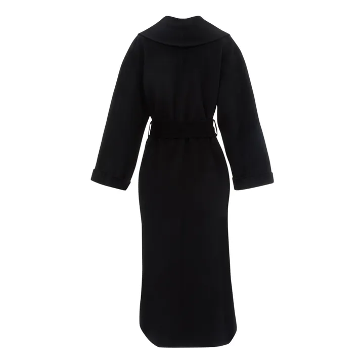 By Malene Birger Manteau Ceinturé Trullem | Noir