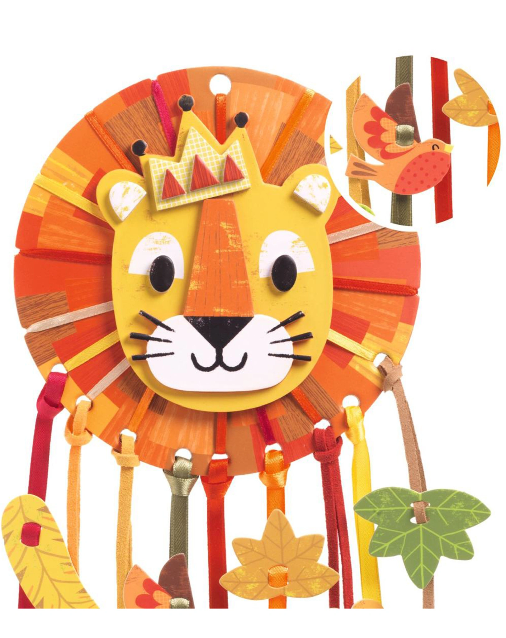 Bastelset TRAUMFÄNGER LÖWE 21-teilig