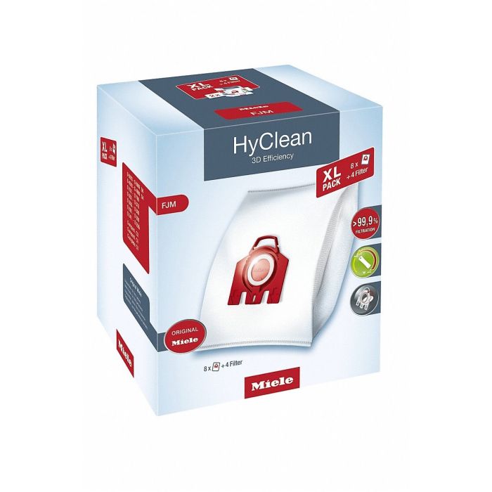 Miele Staubbeutel XL-Pack Typ FJM HyClean 3D Efficiency (8 Staubbeutel)