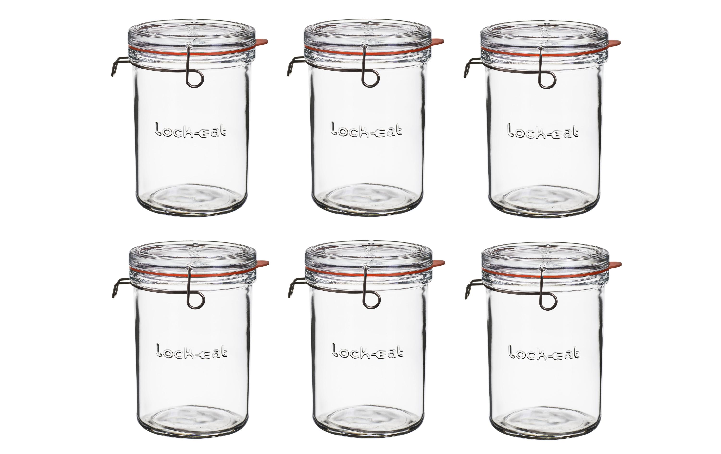 Einmachglas 1000 ml, 6 StückEinmachglas