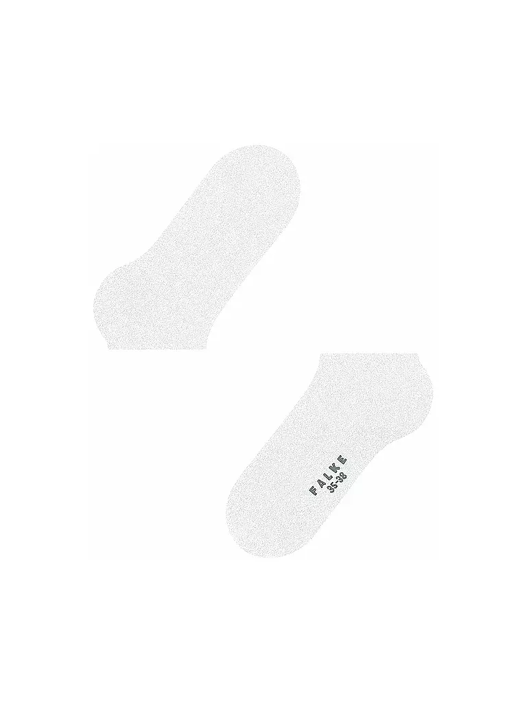 FALKE Sneakersocken Shiny white weiss