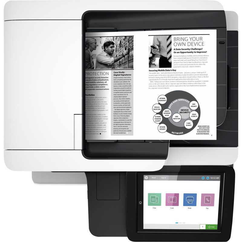 HP M528dn Imprimante multifonction laser couleur