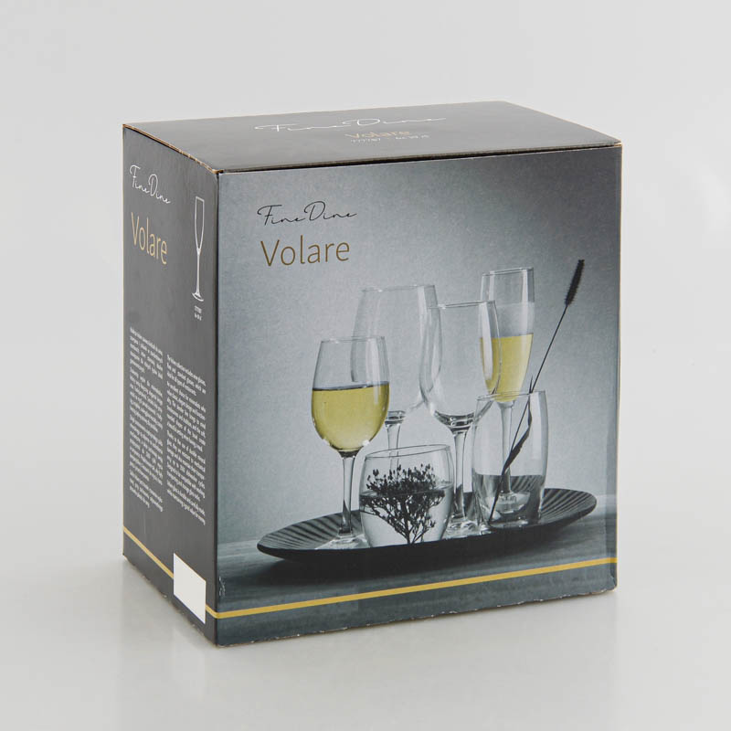 Lot de 6 flûtes 'Verona Volare'