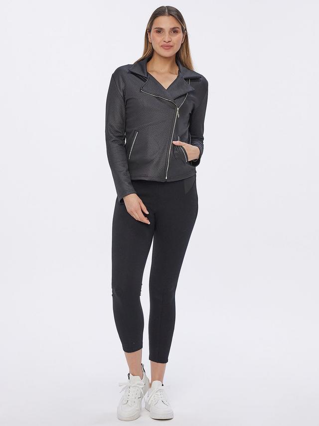 Bikerjacke Rautenstepp
