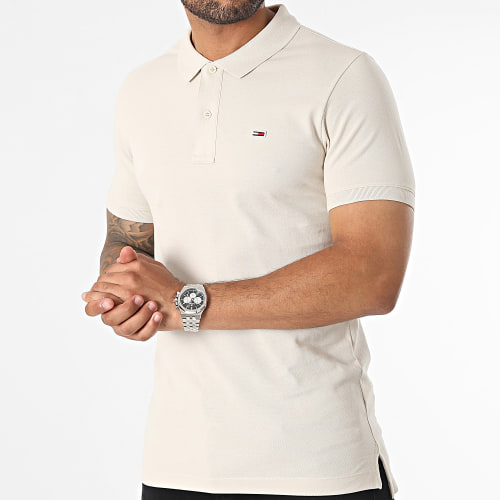 Polo Manches Courtes Slim Placket 5940 Beige