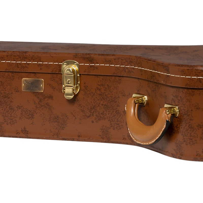 Gibson Lifton Historic Brown/Pink Hardshell Case J-185 koffer voor Gibson J-185