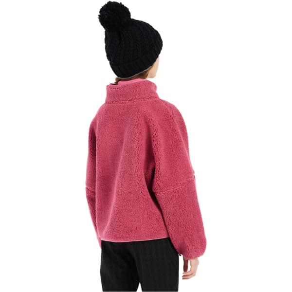 Veste polaire PROTEST PRTANOUK JR FULLZIPTOP ROSE DUST