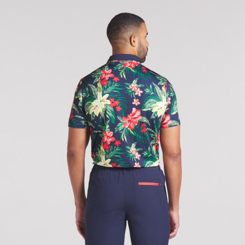 Puma X PTC Floral Pique Herre Navy