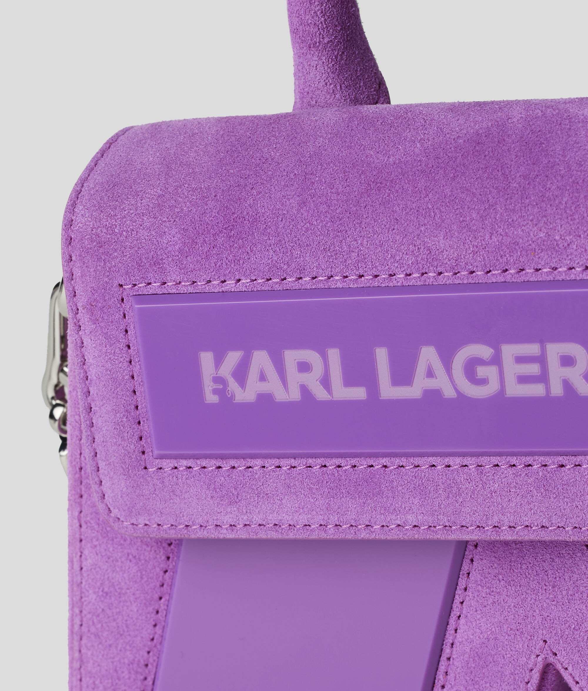 PETIT SAC BANDOULIÈRE EN DAIM IKON K