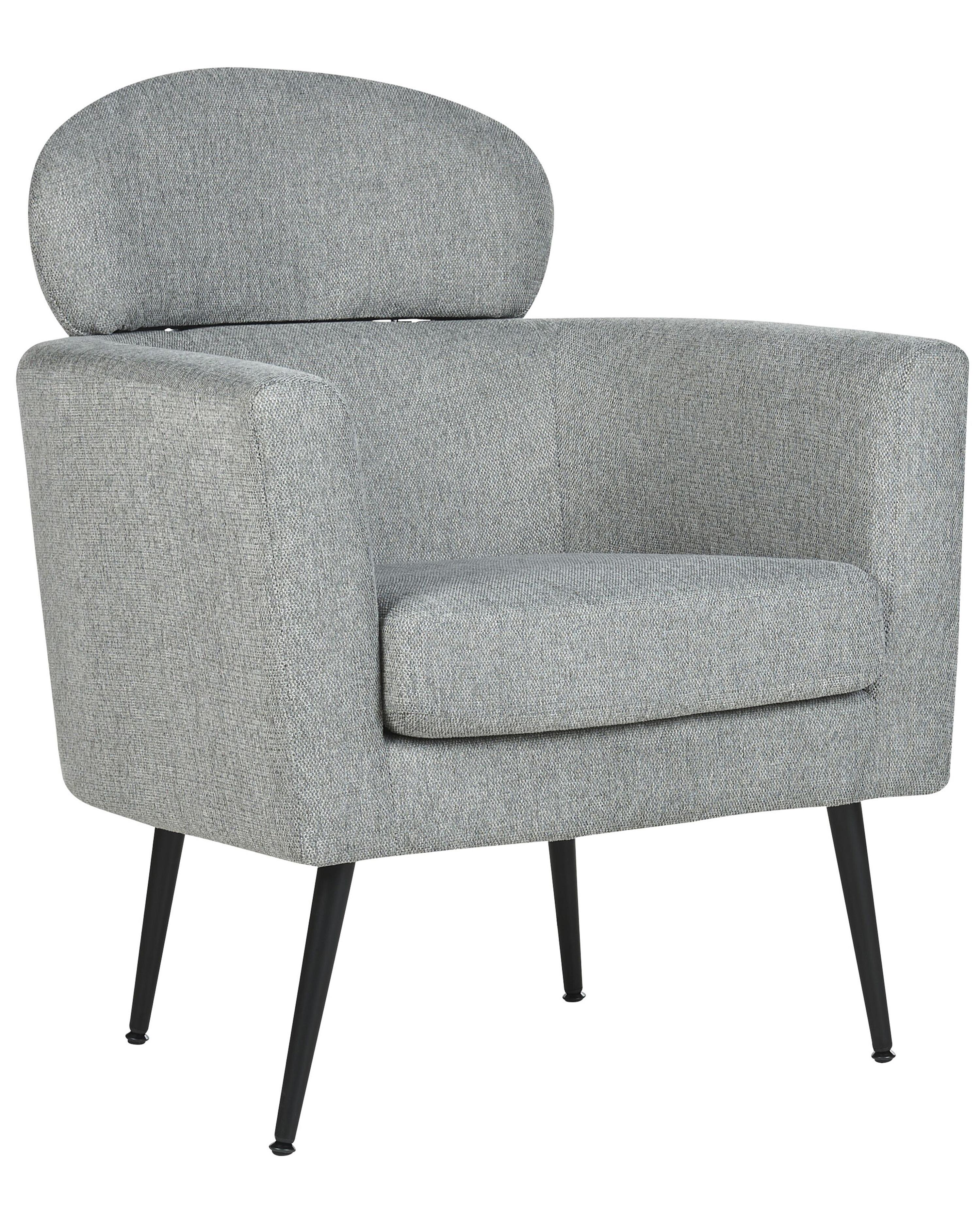Fauteuil SOBY Stof Grijs