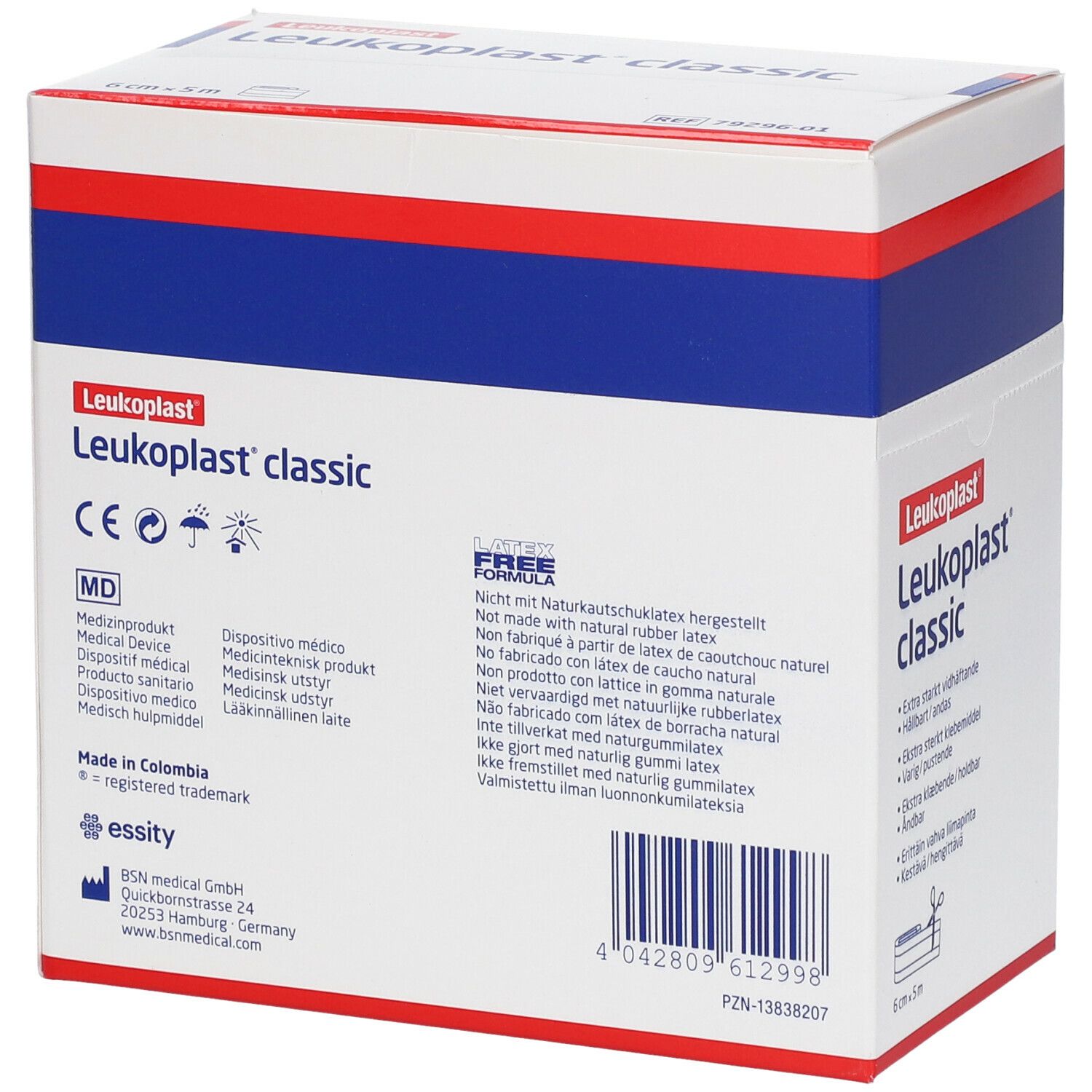 Leukoplast® Classic Pflaster 6 cm x 5 m Rolle