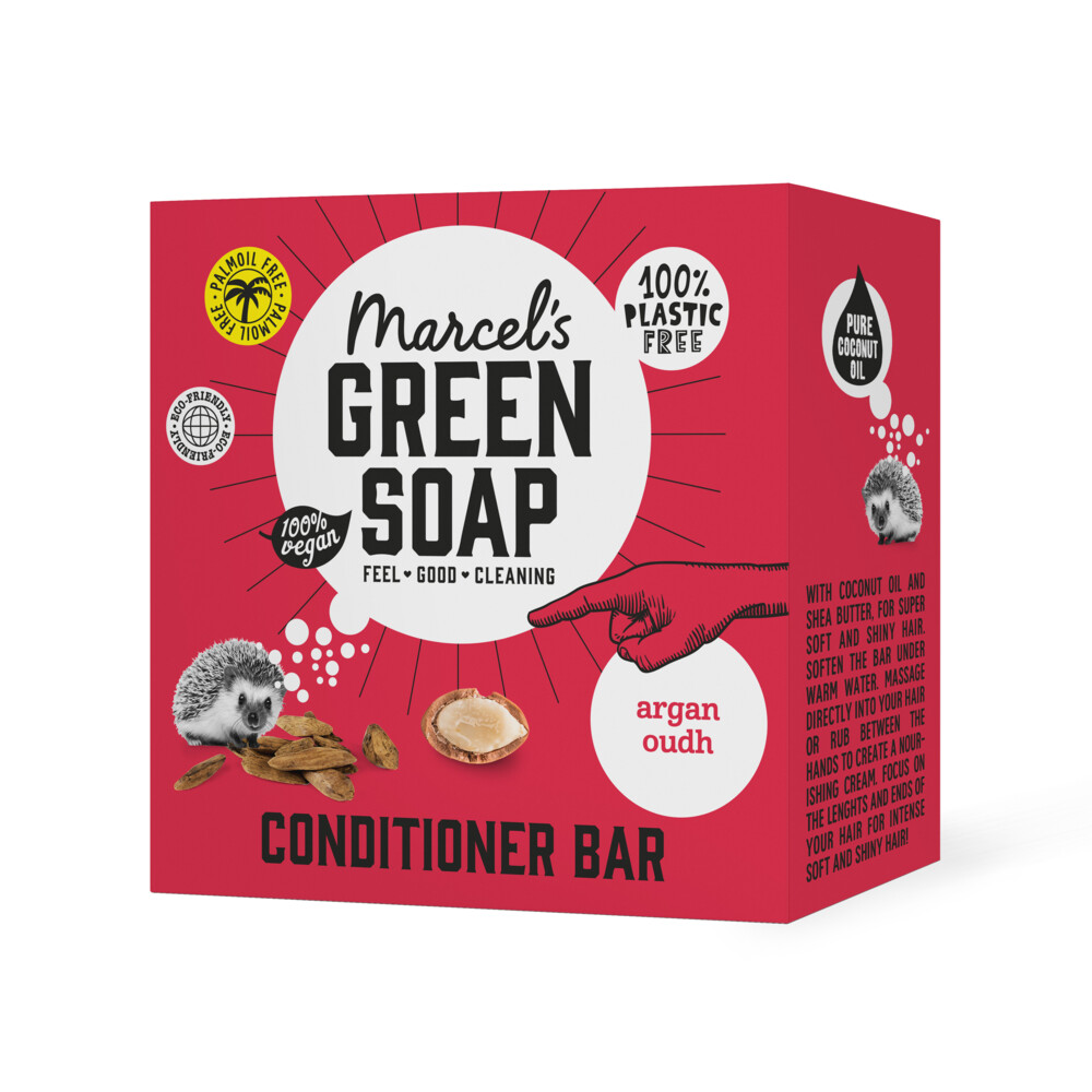 Marcel's Green Soap Conditioner Bar Argan & Oudh60 gr