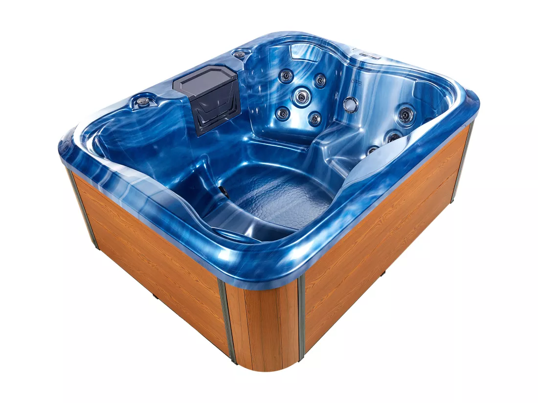 Spa d'extérieur avec LED ARCELIA Bleu