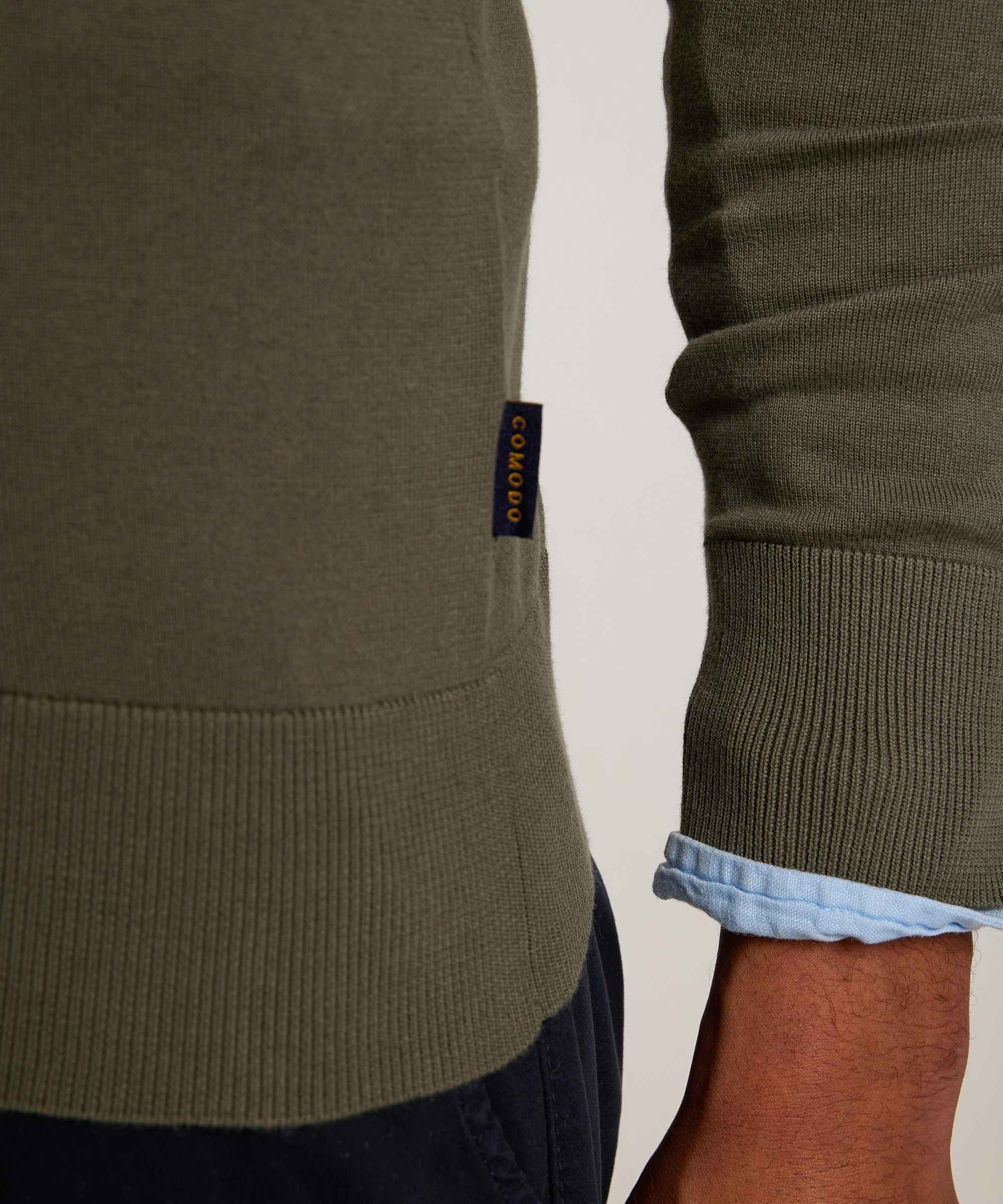 comodo vest met dubbele rits