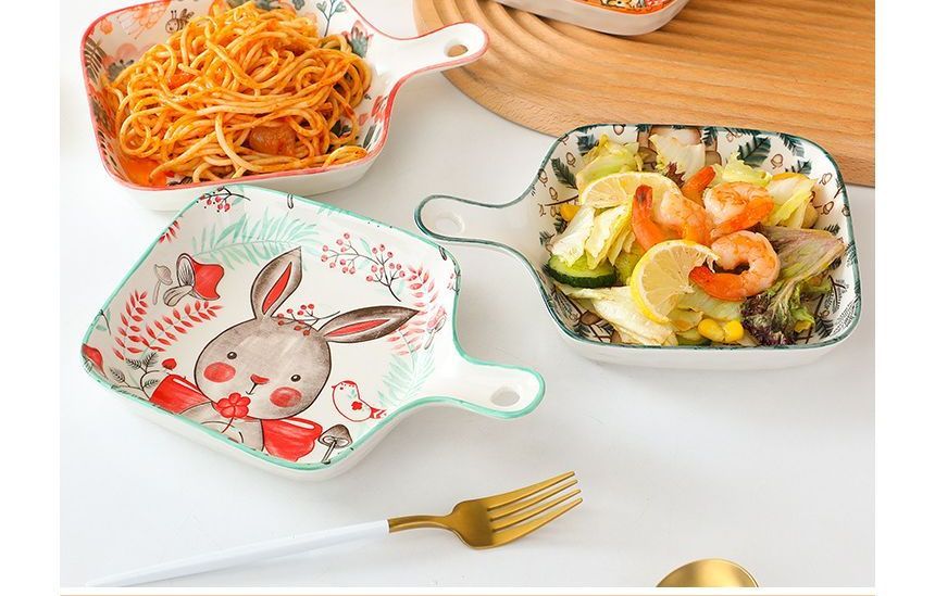 Choyce - Print Vierkant Keramisch Bord