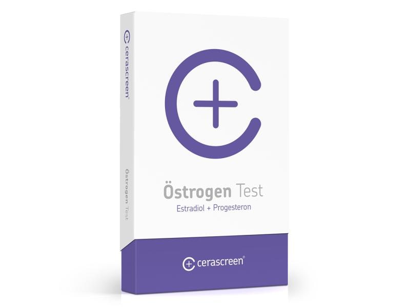 Cerascreen Selbsttest Östrogen 1 Stück Östrogenspiegel testen mit Speicheltest