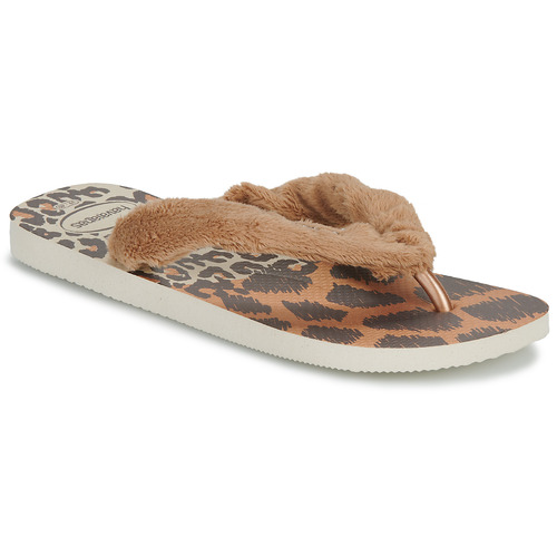 Havaianas - HOME FLUFFY - Beige / Marron