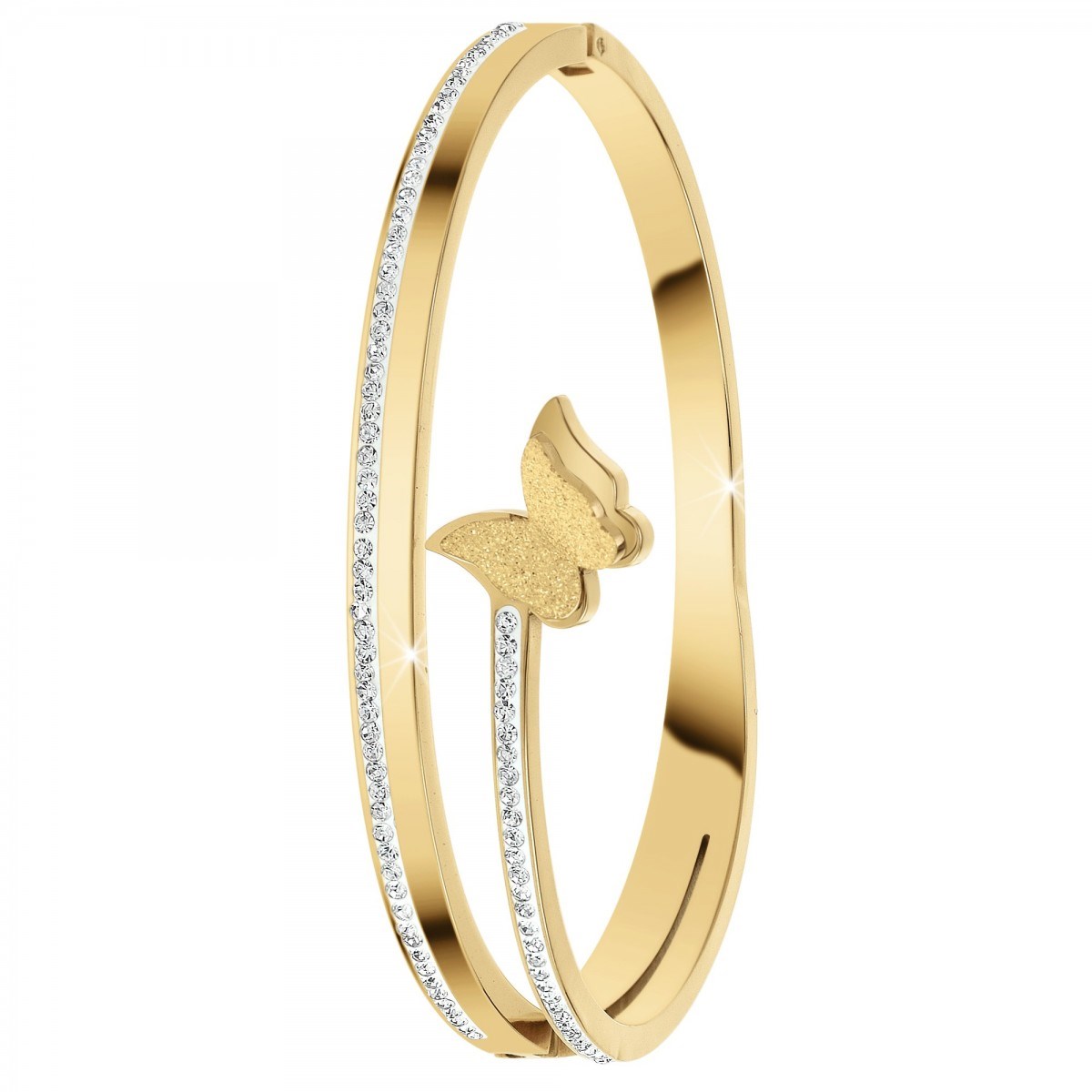 Bracelet papillon par SC Bohème orné de Cristaux scintillants