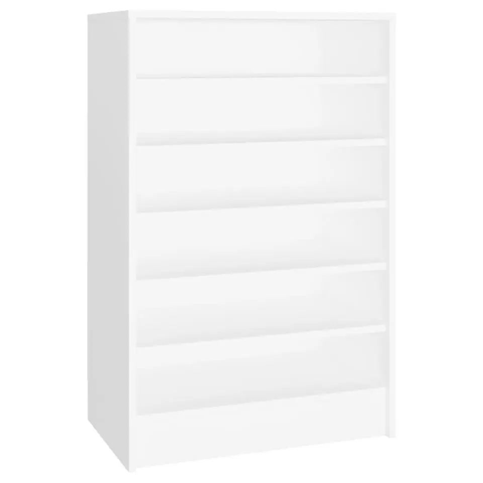 vidaXL - Schoenenkast - Wit - Bewerkt hout - 60 x 35 x 92 cm