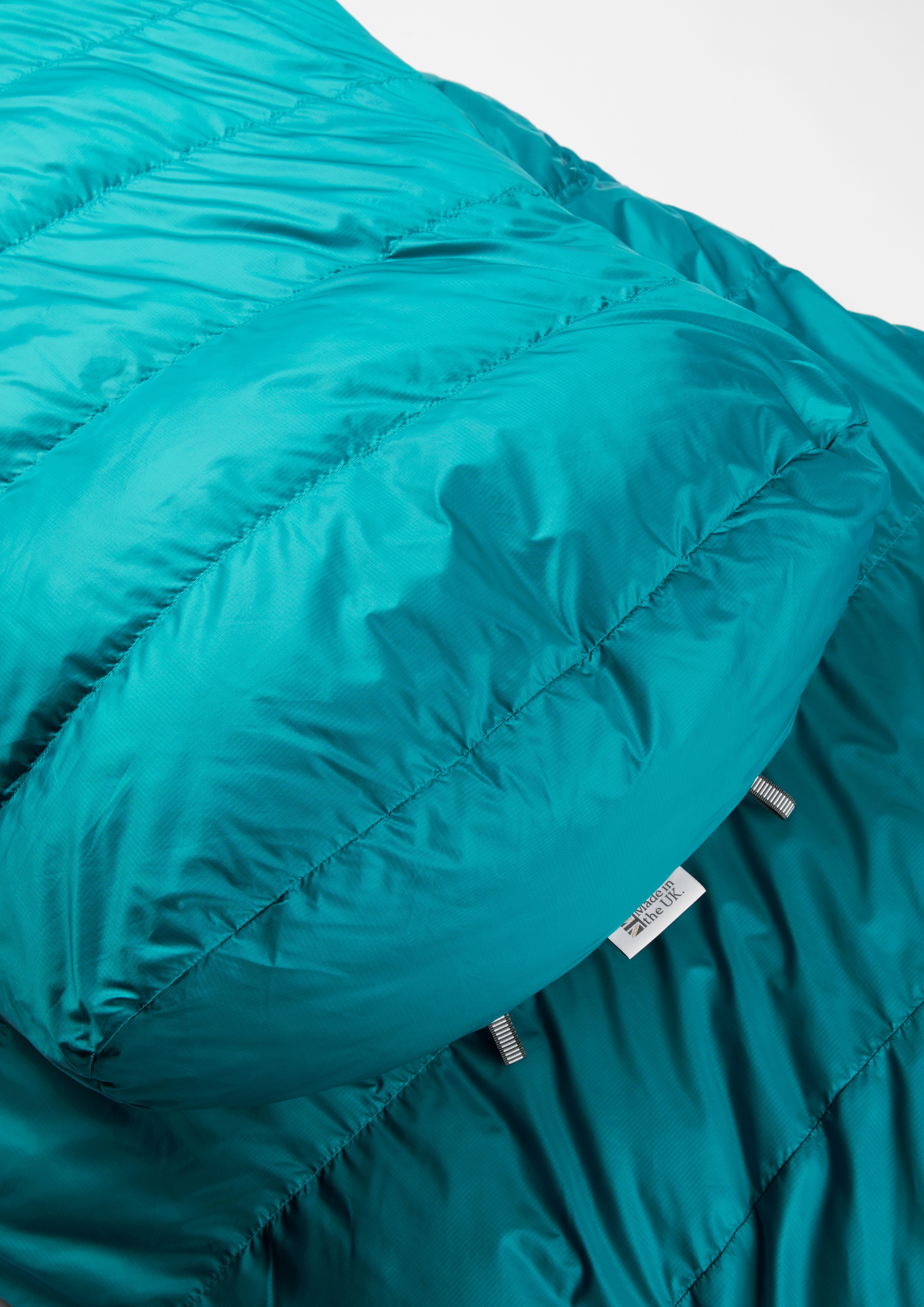 RAB Ascent 500 Wmns LZ - Marina Blue<br>Temp-grense: -5°C - Nå i resirkulerte materialer!