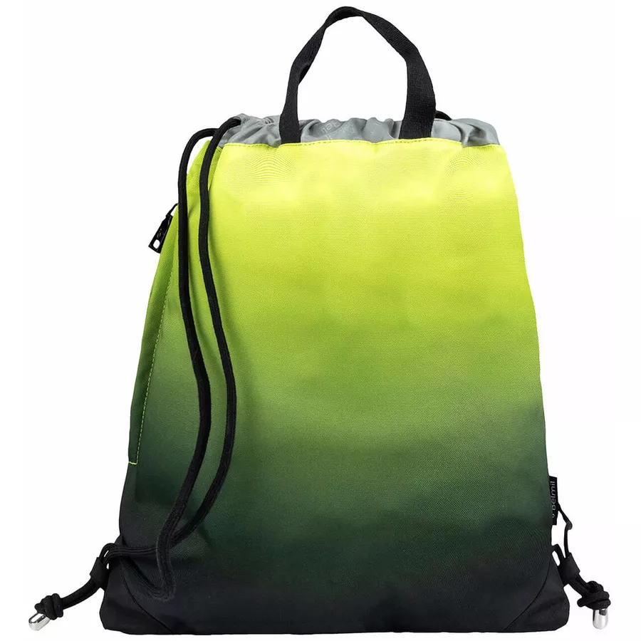 Belmil Schulranzen Premium Smarty Plus Set 5-teilig Black Green