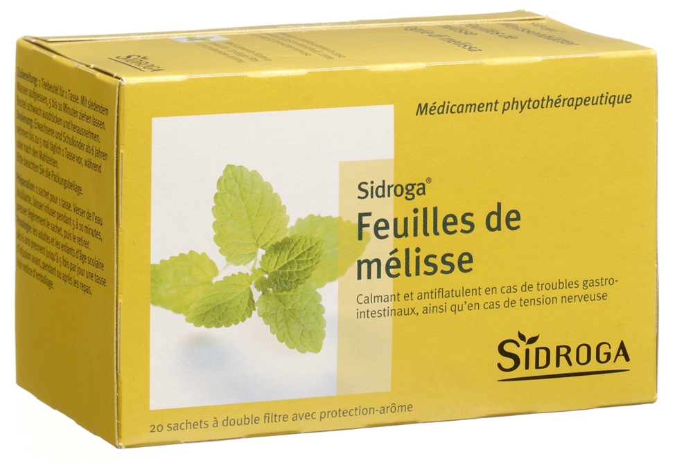 Sidroga Melissenblätter Tees Btl 1.5 g