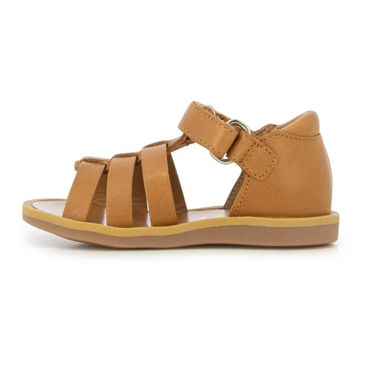 Pom d'Api Sandales Poppy Strap | Camel