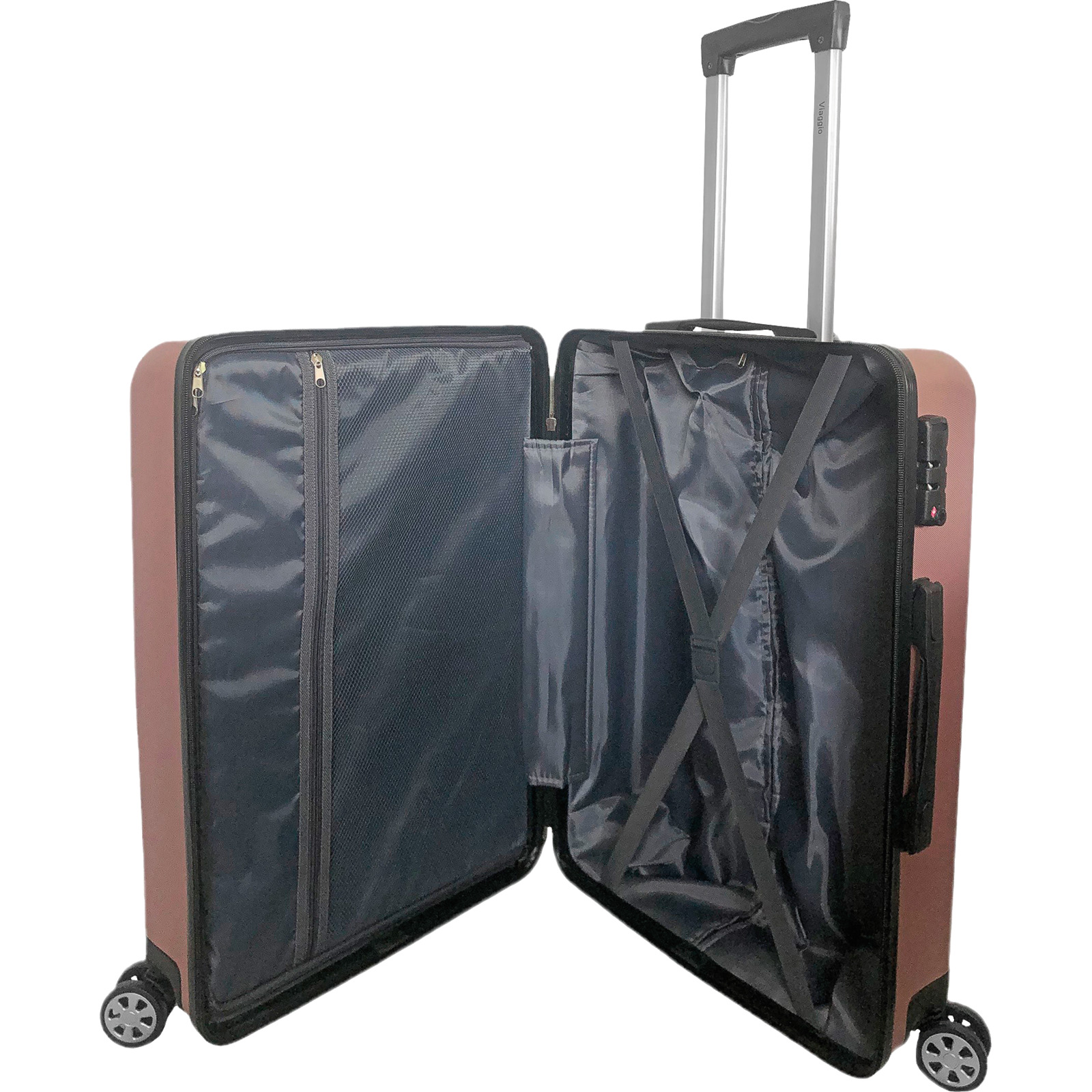 Schalenkoffer Nina S 51cm rose