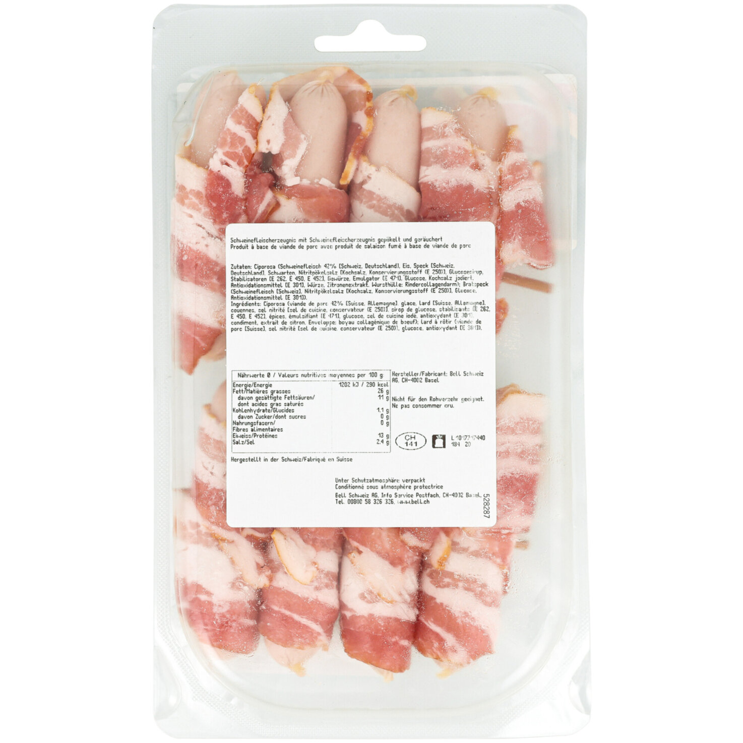 Bell Spiessli Chipo&Speck ca. 300g