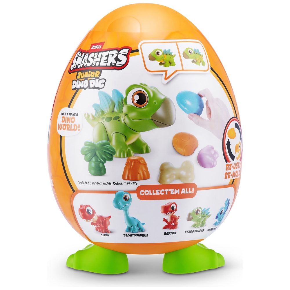 Smashers Junior Dino Dig Kleines Ei von ZURU