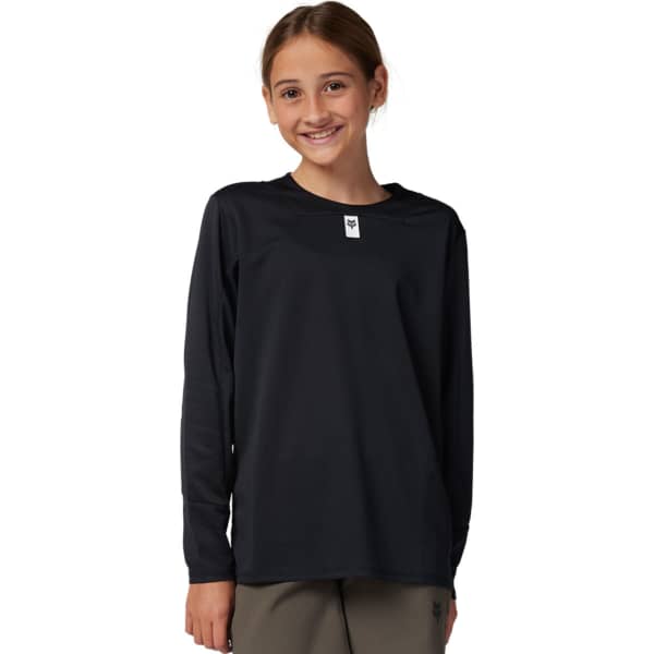 Maillot VTT FOX YTH DEFEND LS JERSEY BLACK