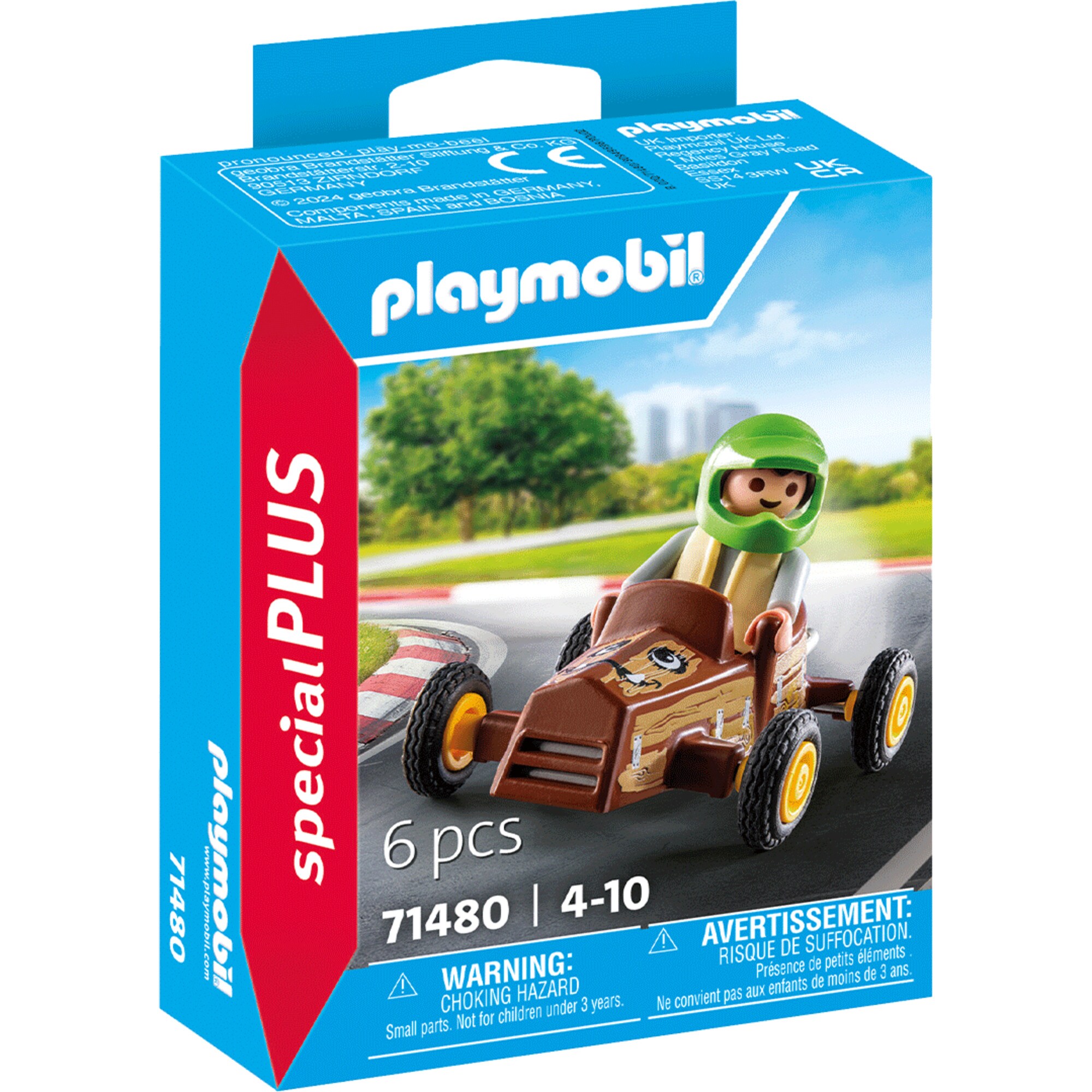 PLAYMOBIL Konstruktionsspielzeug specialPLUS Kind mit Kart