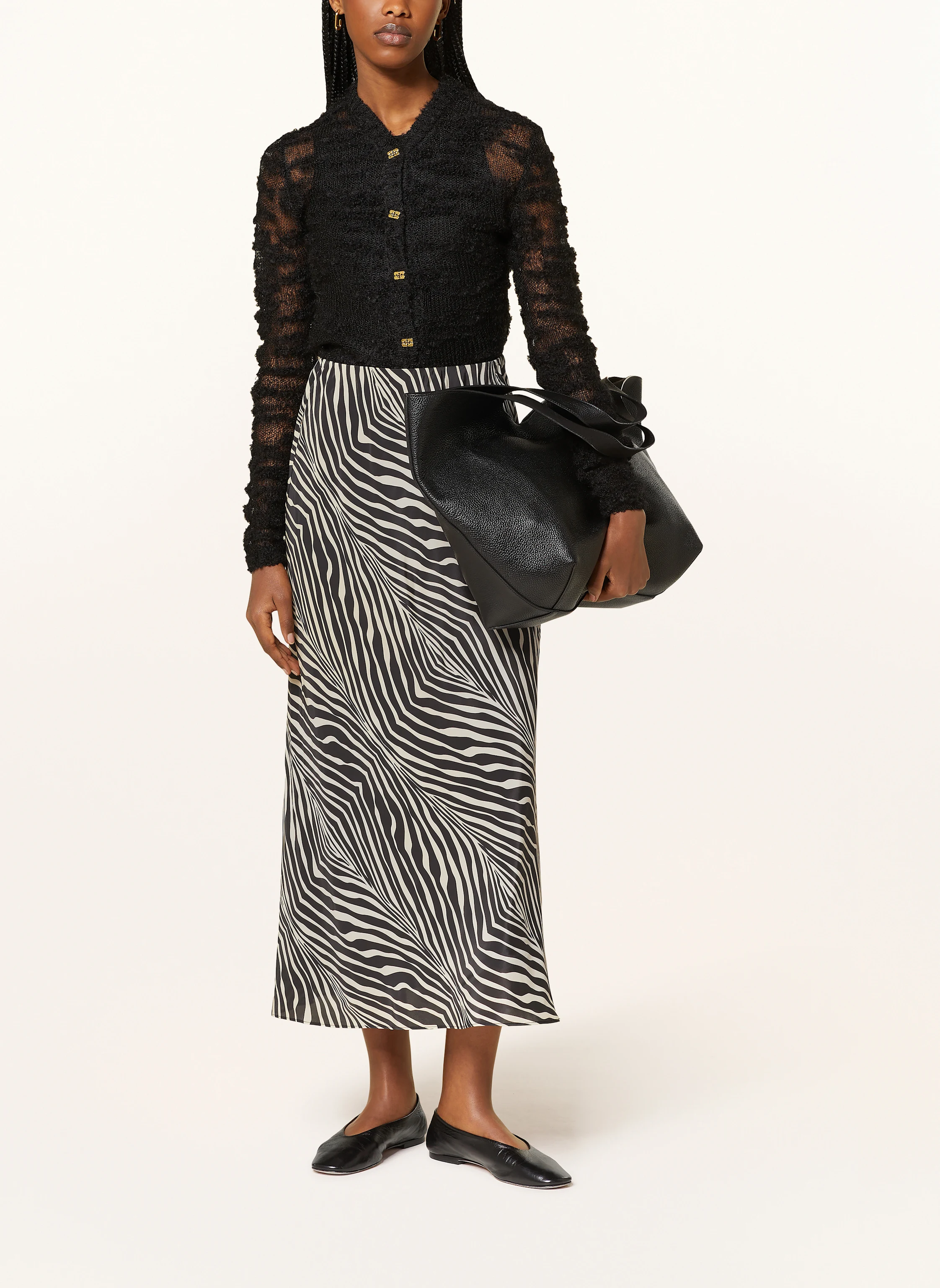 BY MALENE BIRGER Rock BOSHAN mit Seide