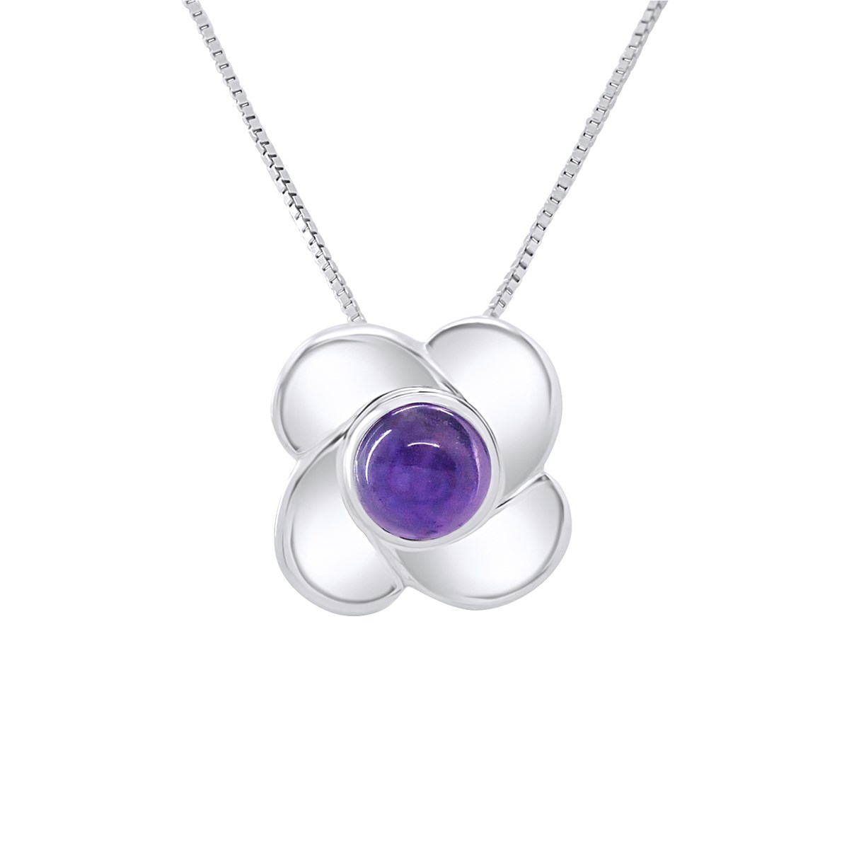 Pendentif GRANDE FLEUR - Argent 925