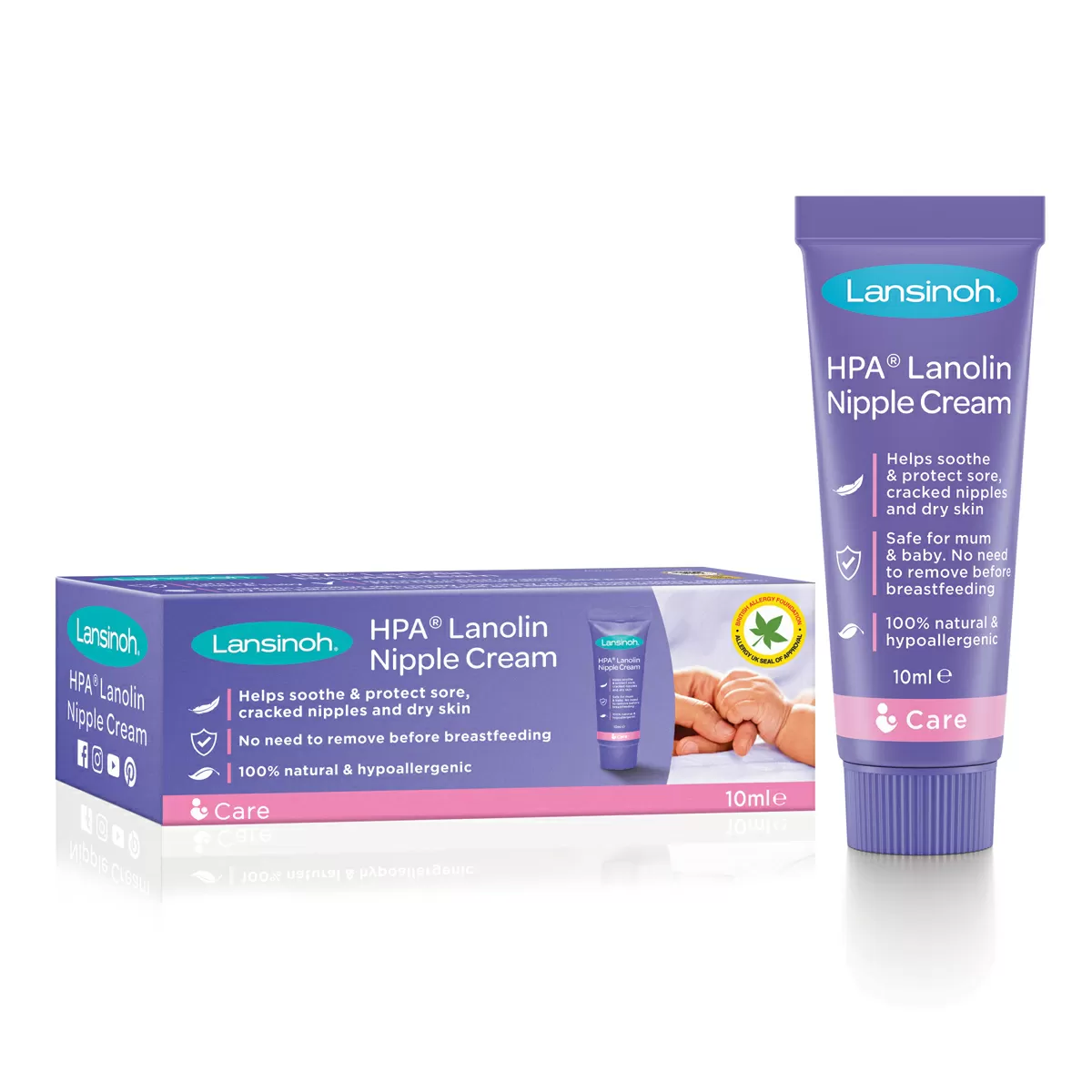 Lansinoh brystbeskyttende creme - 10 ml