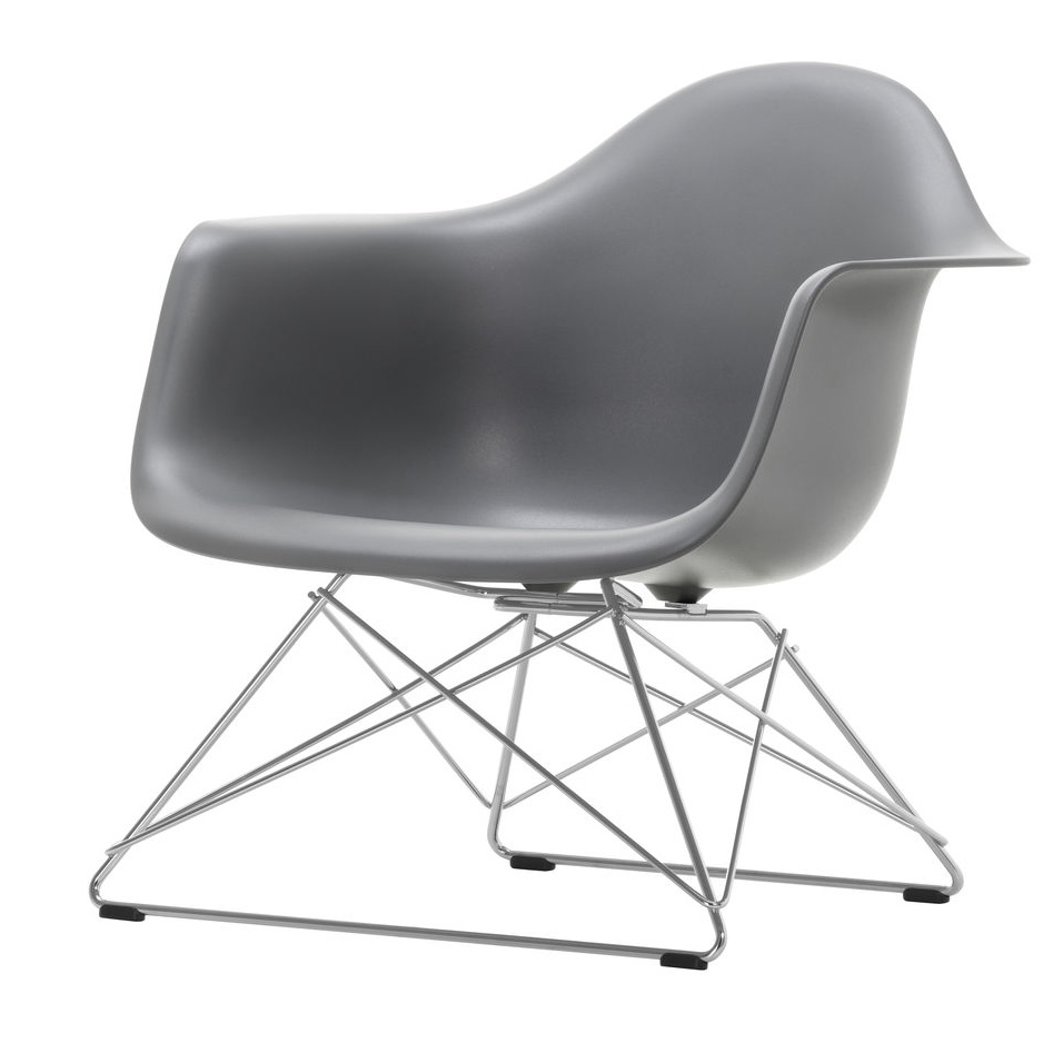 Fauteuil LAR RE chroom Granite Grey