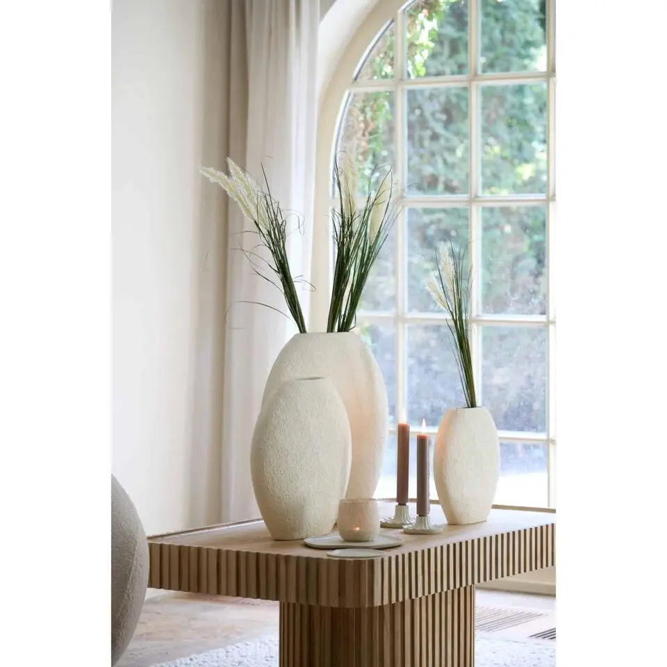 Vaas Renda - Wit - 29.5x10x30cm