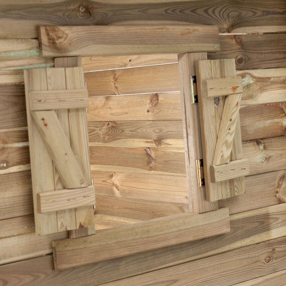 Swingking Houten Kinderhuis - Louise