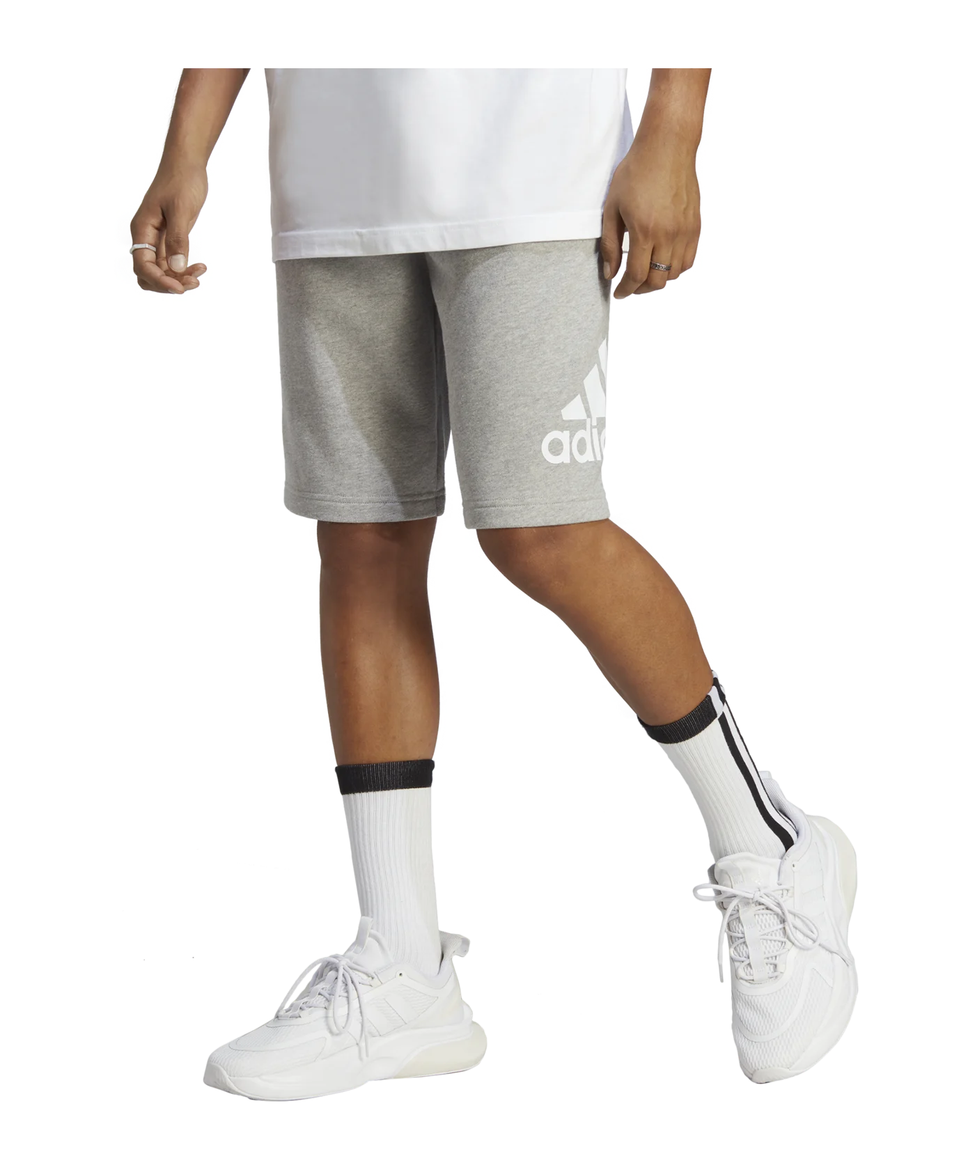 adidas Essentials French Terry Short Grau