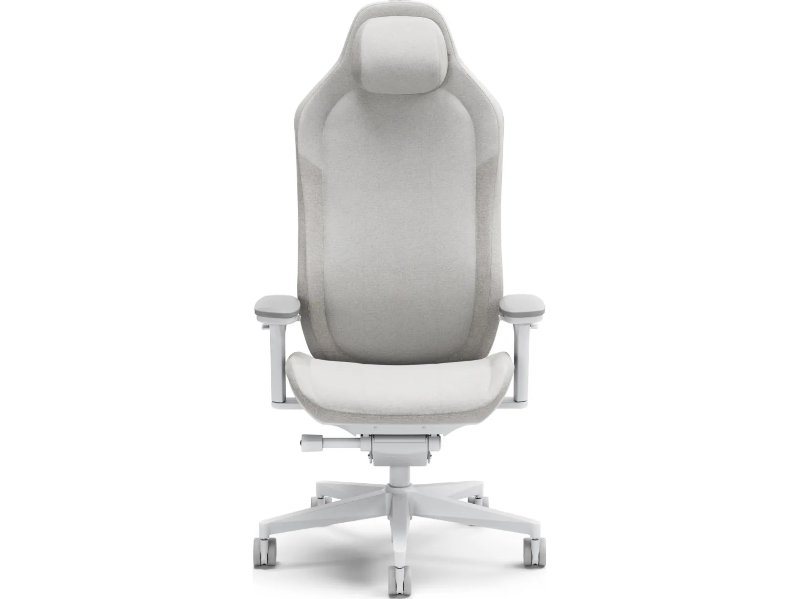 Fractal Design Refine - Spillestol - ergonomisk - lænestol - armstøtter - T-formet - vippe - glass fiber reinforced polyproylene/polyamide - let
